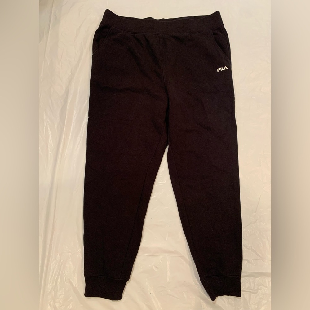 Fila Men's Black Joggers Size XXL/44